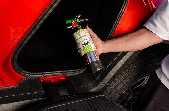 E-FireX Lithium Fire Extinguisher 2 Liter (Wall Bracket INCLUDED)